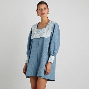 NWT Damson Madder Mala Mini - Blue Gingham 8